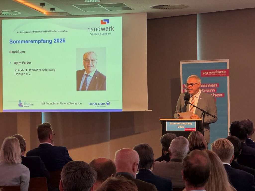 Parlamentarischer Sommerempfang Handwerk SH 2026 - Björn Felder